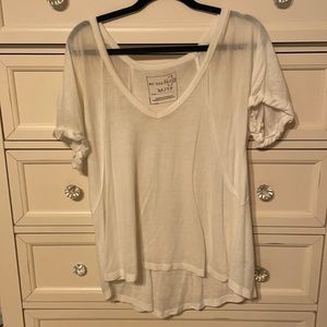 free people top, with hi low